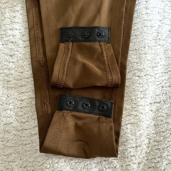 Commense Womens Stretchy Fitted Halter Tube Top Brown Strapless Bodysuit - Picture 4 of 6